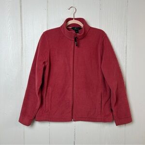 Woolrich Women's Full Zip Fleece Jacket Size L